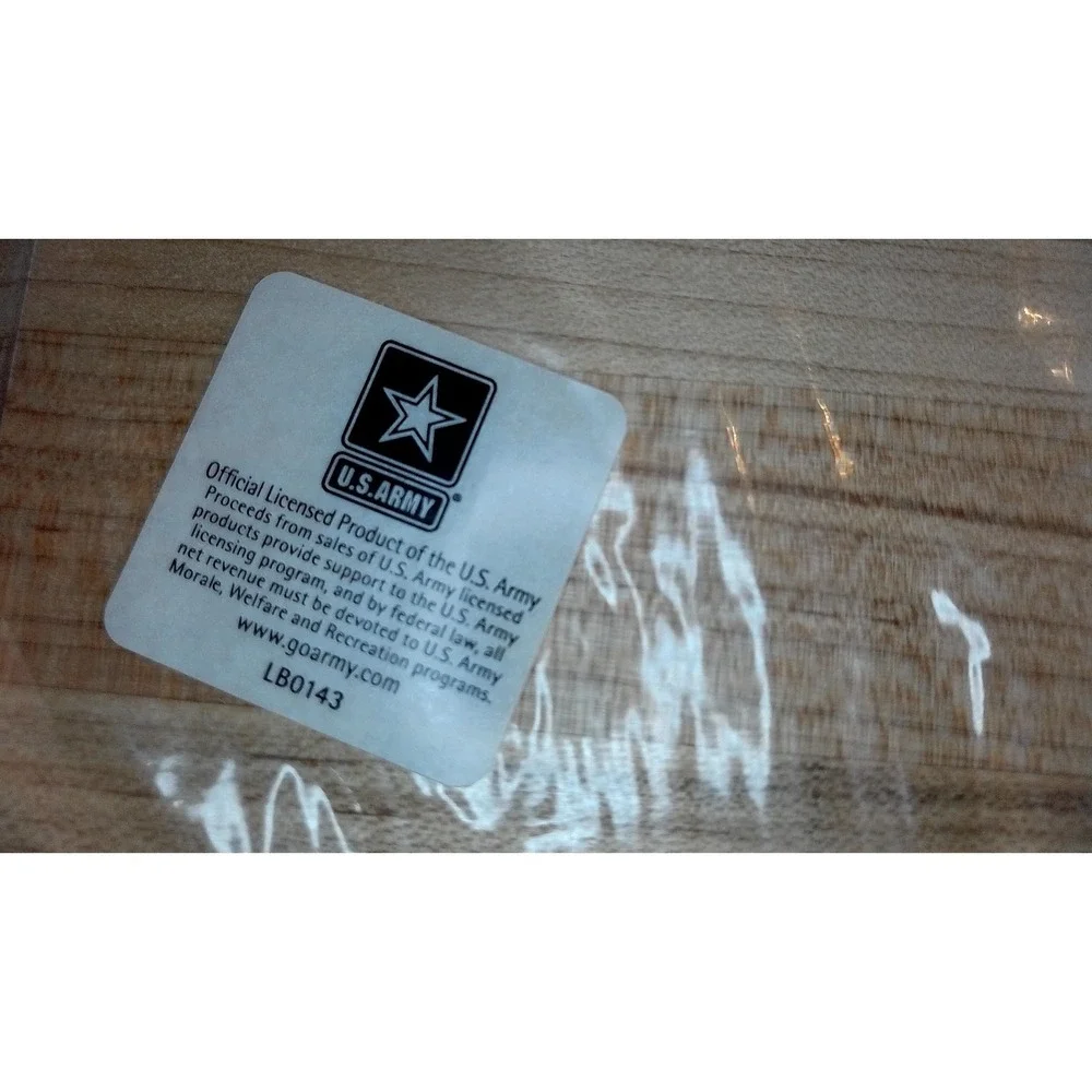 Longaberger American Valor U.S. Army Strong Woodcrafts Maple Cutting Board - NEW